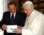 Reunión Berlusconi y el Papa en medio de debate por rol Iglesia Reunión Berlusconi y el Papa en medio de debate por rol Iglesia