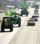 Los agricultores inician protestas por el precio del combustible Los agricultores inician protestas por el precio del combustible