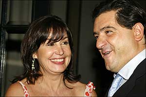 Carmen Martínez Bordiú y José Campos