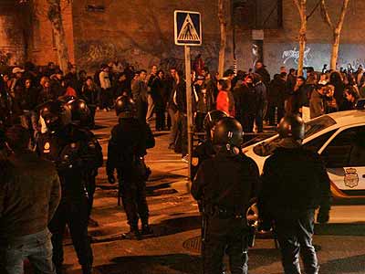 Concentración en Alcorcón Concentración en Alcorcón