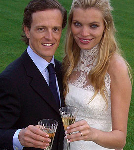 Esther Cañadas y Sete Gibernau