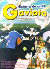Historia de una gaviota (y del gato que le enseñó a volar) - Cartel