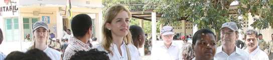 La Infanta Cristina, en Mozambique