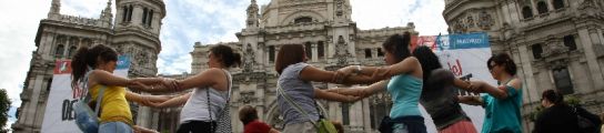 Yoga en Cibeles