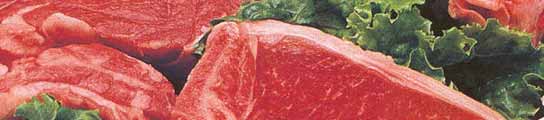 Carne preparada para la venta