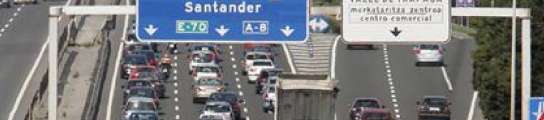 Colas en la autopista A-8