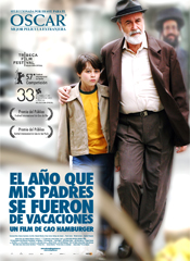 El año que mis padres se fueron de vacaciones - Cartel