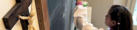 Crucifijos en las aulas