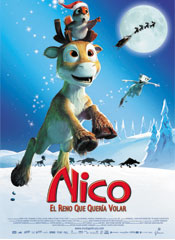 Nico, el reno que quería volar - Cartel