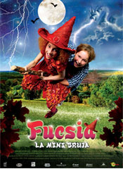 Fucsia, la pequeña bruja - Cartel