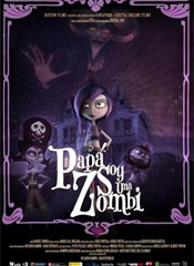 Papá soy una zombi - Cartel
