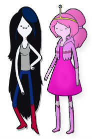 Marceline y Chicle.