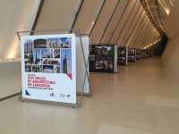 La Obra Social de Ibercaja expone el patrimonio arquitectónico de la ciudad en el Pabellón Puente