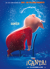 ¡Canta! - Cartel
