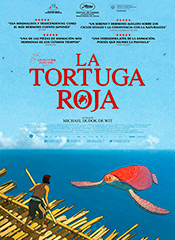 La tortuga roja - Cartel