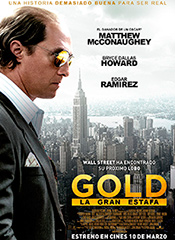 Gold (La gran estafa) - Cartel