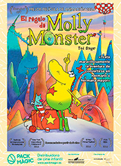 El regalo de Molly Monster - Cartel