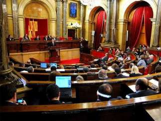 El Parlament de Catalunya.