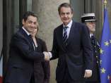 Zapatero y Sarkozy Zapatero y Sarkozy