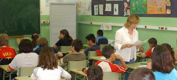 Niños en un aula