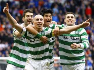 Jugadores del Celtic