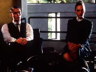 Jude Law y Uma Thurman