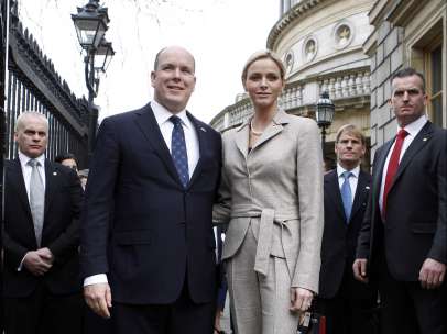 Alberto de Mónaco y Charlene Wittstock