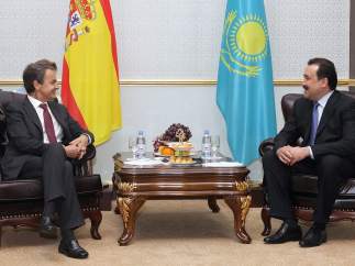 Zapatero en Kazajistán