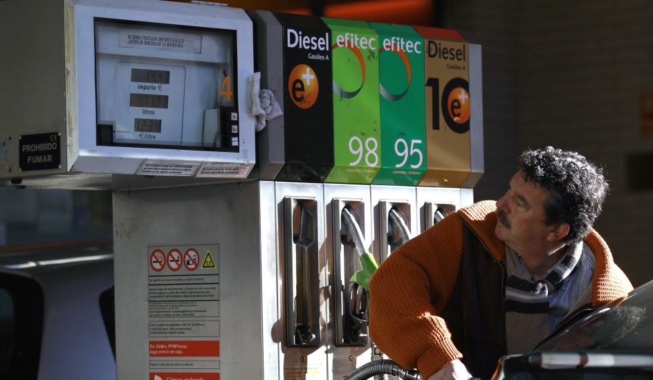 La gasolina del euro-3 y el euro-4