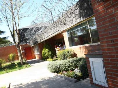 Un patio de la cárcel Meco I