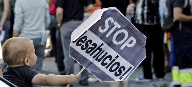 Los desahucios por hipotecas bajan un 10%, pero aún hay 73 al día en toda España