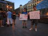 Protesta en la Puerta del Sol