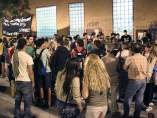 Encierro de profesores en Madrid. Encierro de profesores en Madrid.