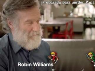 Robin Williams se juega la barba con su hija al 'Zelda'