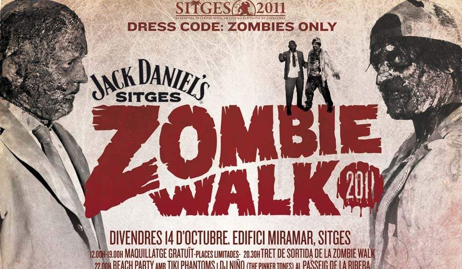 Sitges se llena de zombies 20minutos.es