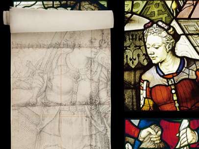Detail form the window 6 ‘Judith decapitating Holofernes’