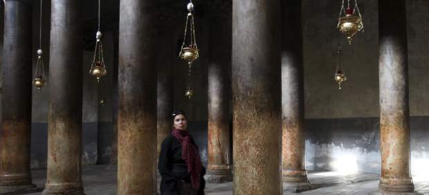 La gruta en la que supuestamente nació Jesús La gruta en la que supuestamente nació Jesús