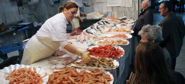 Puesto de pescado Puesto de pescado