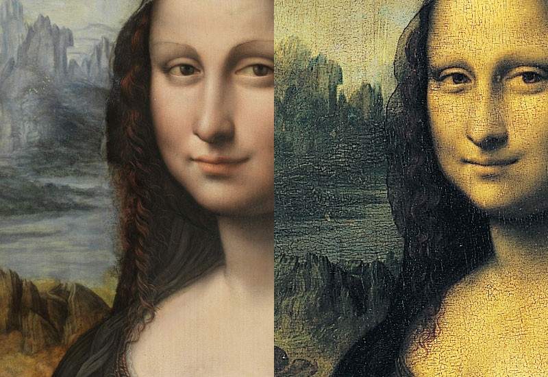 Мона Лиза С Бровями