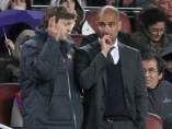 Vilanova y Pep Guardiola Vilanova y Pep Guardiola