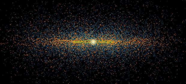 Un estudio plantea que el cinturón de asteroides estuvo vacío en sus orígenes Un estudio plantea que el cinturón de asteroides estuvo vacío en sus orígenes