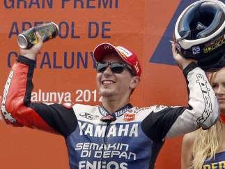Jorge Lorenzo, campeón en Cataluña