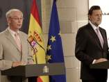 Rajoy y Van Rompuy Rajoy y Van Rompuy