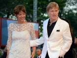 Robert Redford y su esposa