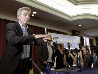 El presidente de Ryanair, Michael O'Leary.