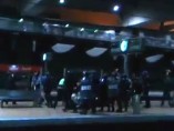 Carga policial dentro de Atocha Carga policial dentro de Atocha
