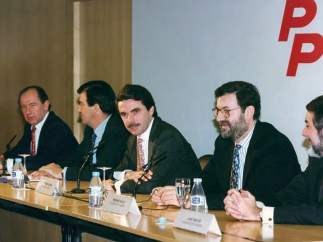 Aznar y Rajoy, en 1996