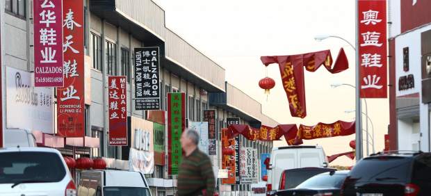Un polígono industrial chino en Madrid
