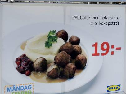 Cartel de IKEA