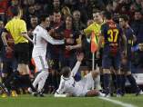 Trifulca en el Camp Nou